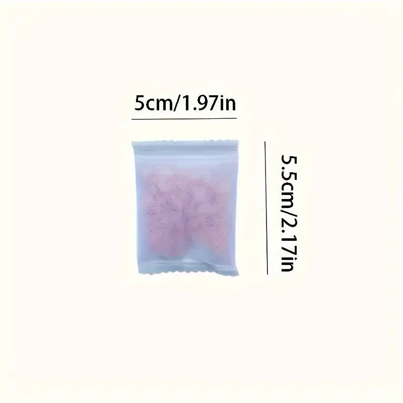 48pcs Rose Scented Plastic Wardrobe Freshener Bags, and Home with Floral Fragrance