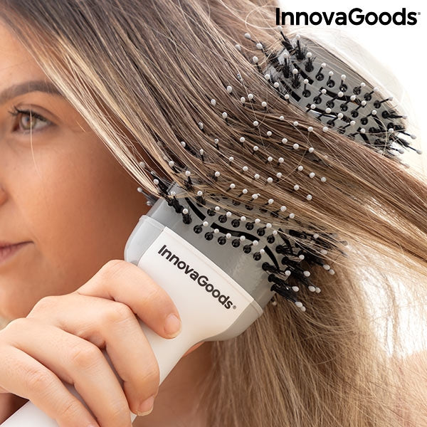 IONIC DRYER AND VOLUMISING BRUSH VOLUMIO INNOVAGOODS 1000W WHITE/GREY Shop kitchen home