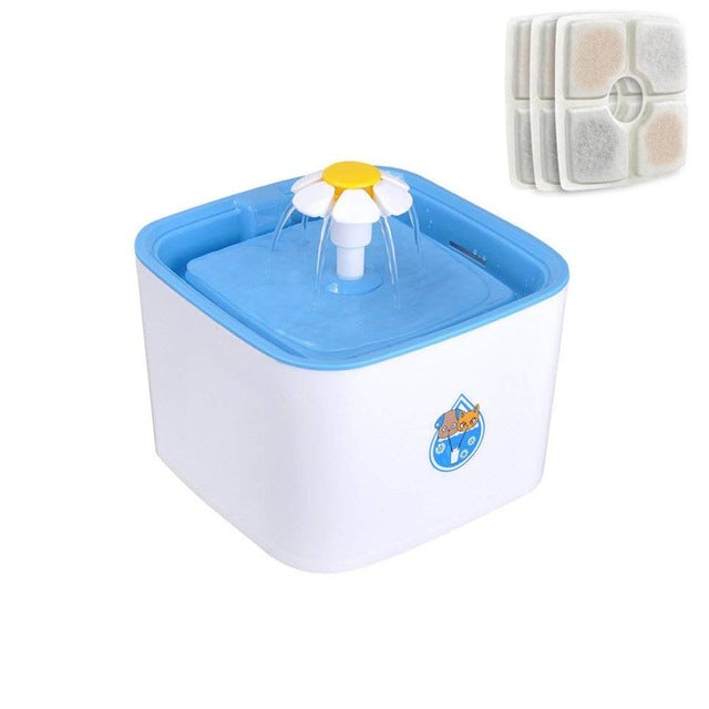 Automatic Cat Fountain Water Drinking Feeder 2.5L Auto Pet Dog Water Fountain Shop kitchen home
