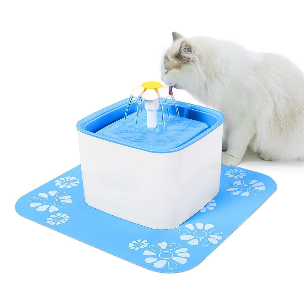 Automatic Cat Fountain Water Drinking Feeder 2.5L Auto Pet Dog Water Fountain Shop kitchen home