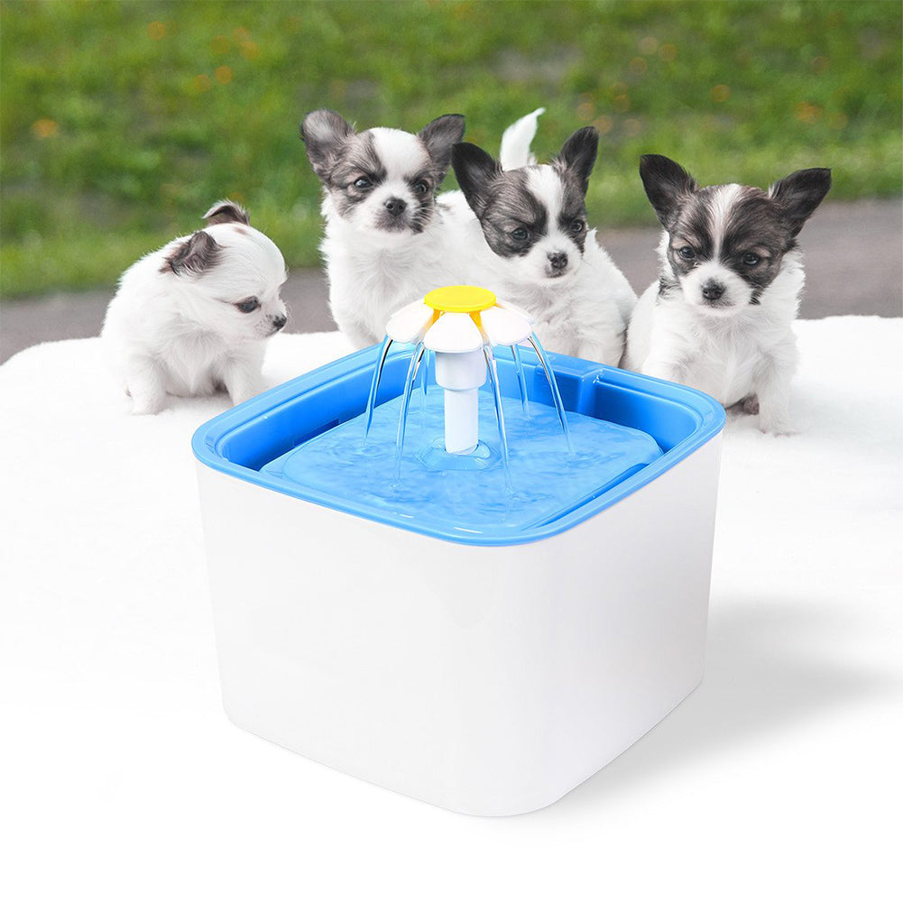 Automatic Cat Fountain Water Drinking Feeder 2.5L Auto Pet Dog Water Fountain Shop kitchen home