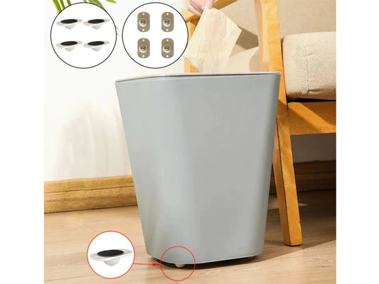 Self-adhesive ball roller furniture wheels, 4 pcs