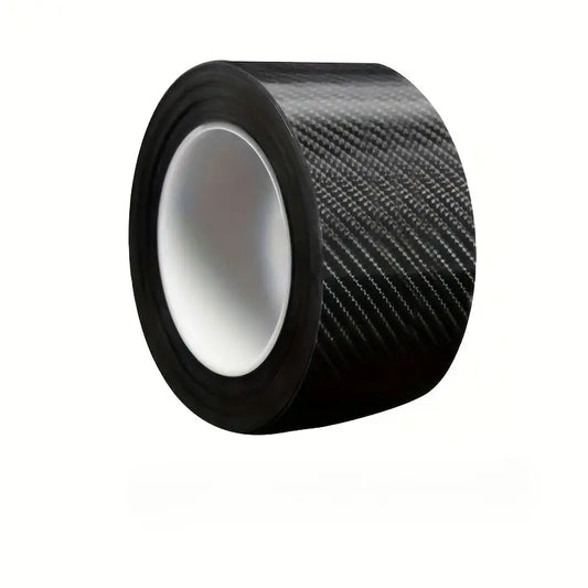 5D Carbon Fiber Reflective Automotive Tape: High-Gloss, Scratch-Resistant, Self-Adhesive Safety Protection for Car Door Sills