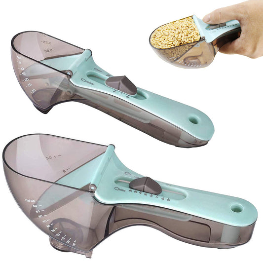 Adjustable kitchen measuring cup spoon 2 pcs Shop kitchen home