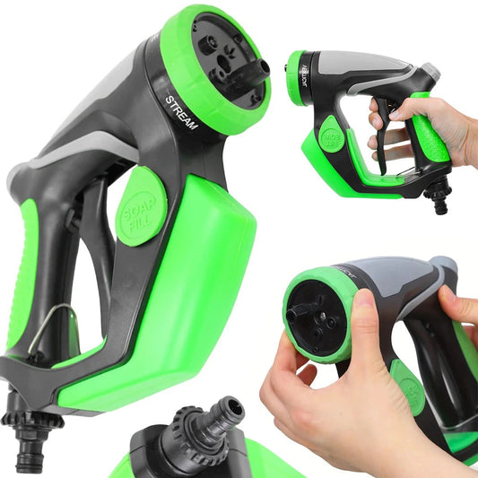 Car washer for washing cars, foam gun