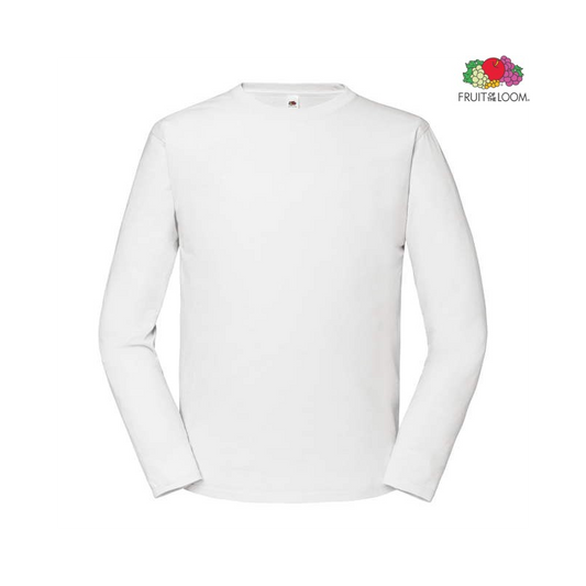 Iconic 195 Ringspun Premium Long Sleeve T | Fruit of the Loom
