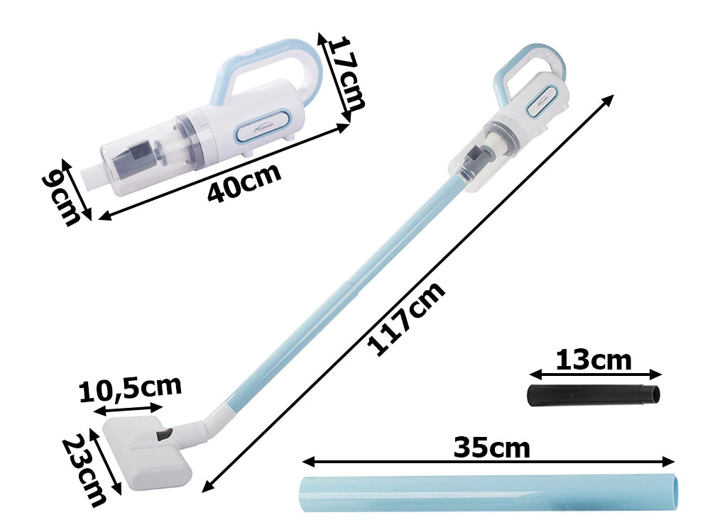 Handheld upright vacuum cleaner bagless filter 800