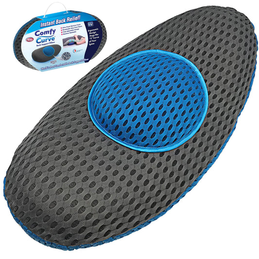 Pillow orthopedic lumbar support for the back