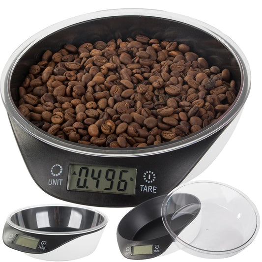 Electronic kitchen scale with removable bowl 5kg