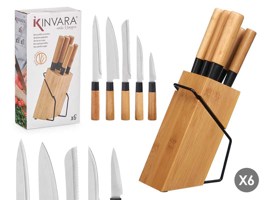 Tacoma 5 bamboo knives