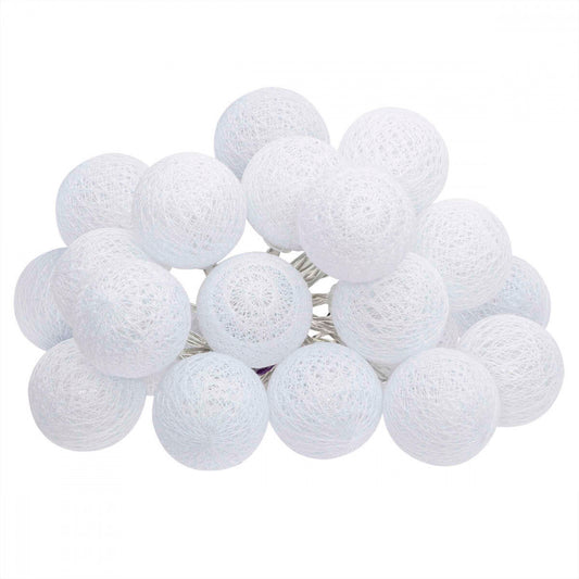 Girlande led sector 20boul blan d6, white Shop kitchen home