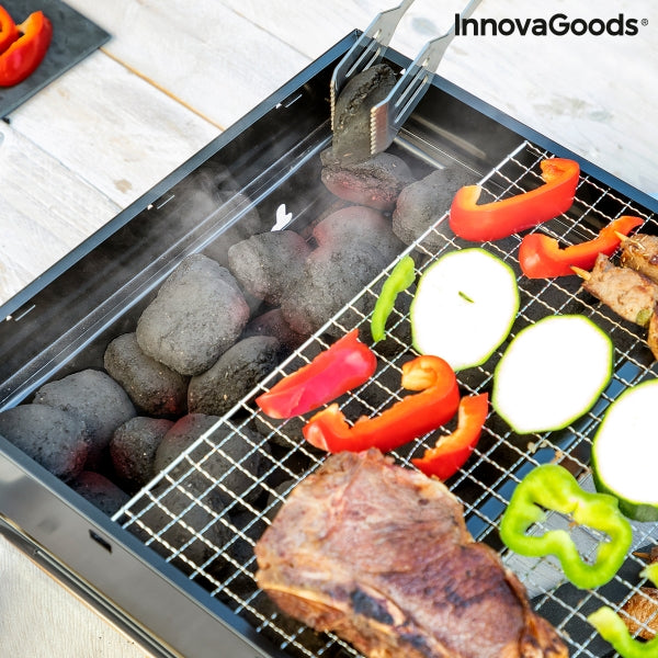 FOLDING PORTABLE BARBECUE FOR USE WITH CHARCOAL BEARBQ INNOVAGOODS Shop kitchen home
